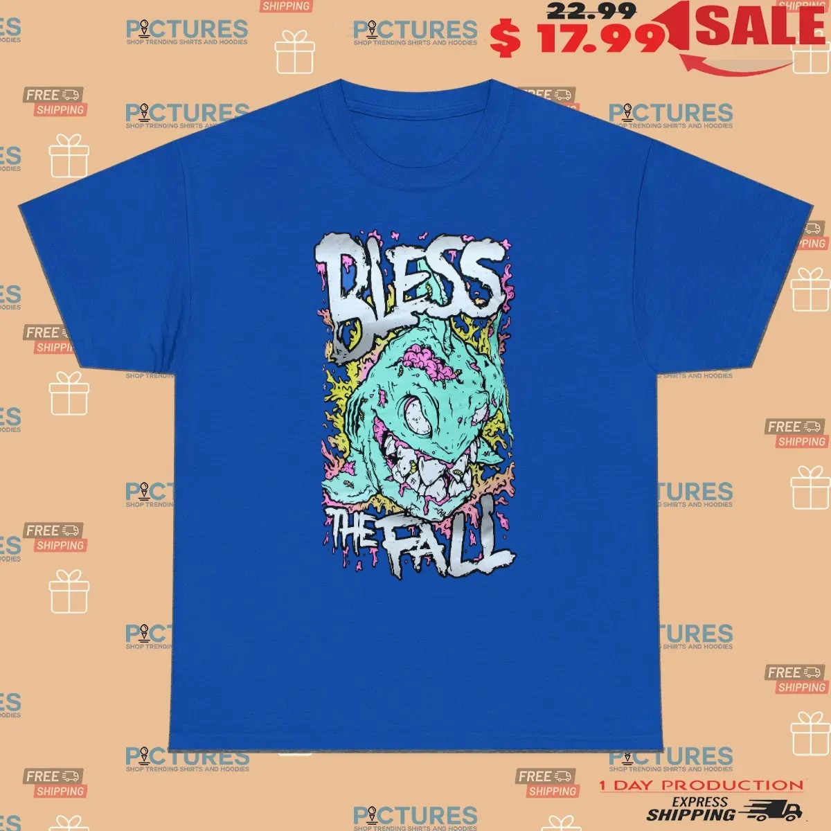Bless the fall Zombie Shark T Shirt