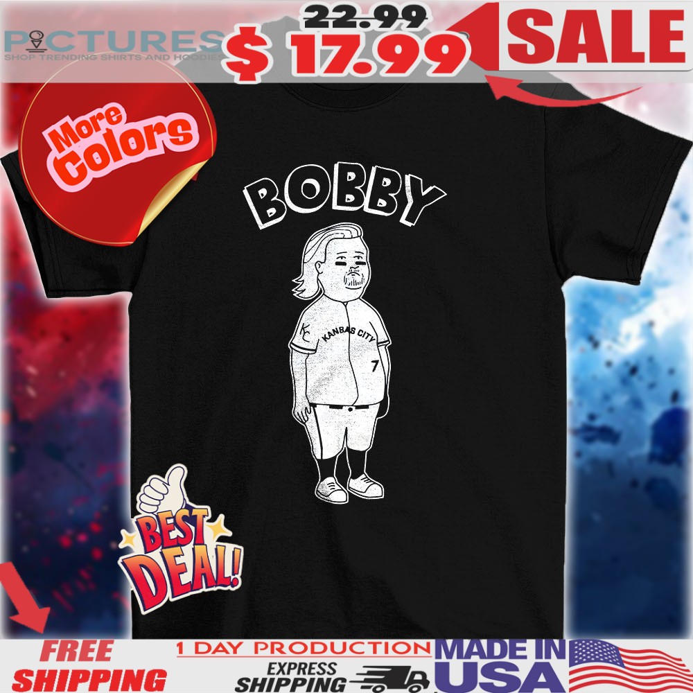 Bobby Kansas City Royals baseball parody shirt