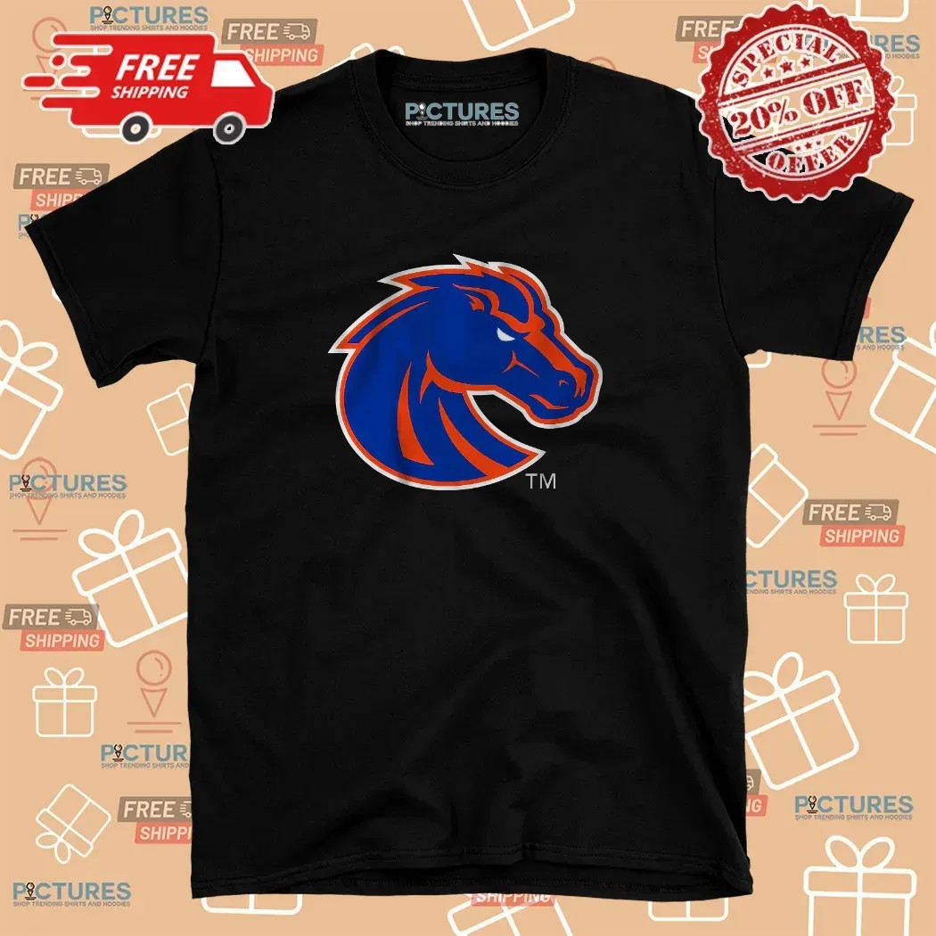 Boise State Broncos Football 2025 Primary Logo T Shirt