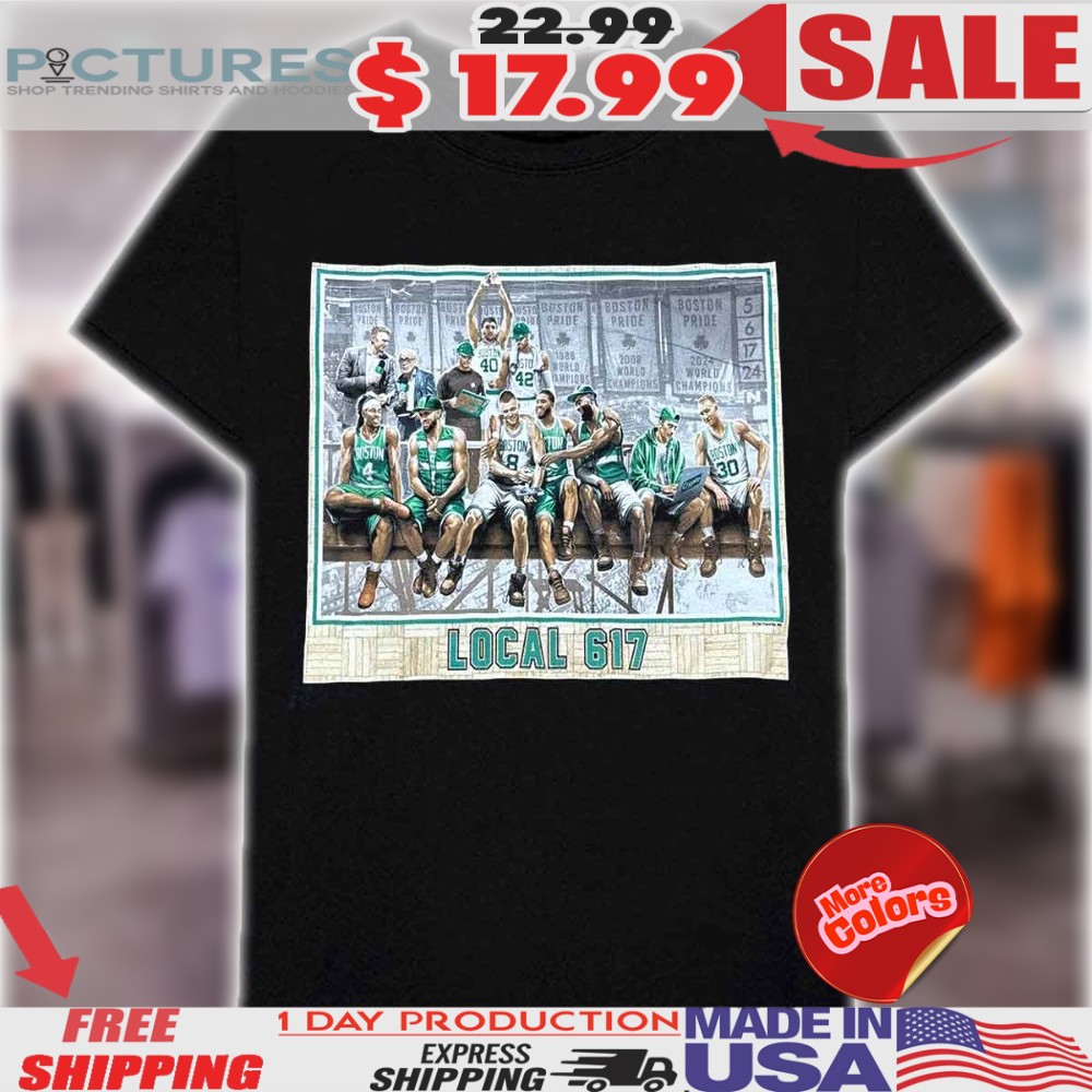 Boston Celtics Local 617 Basketball Shirt
