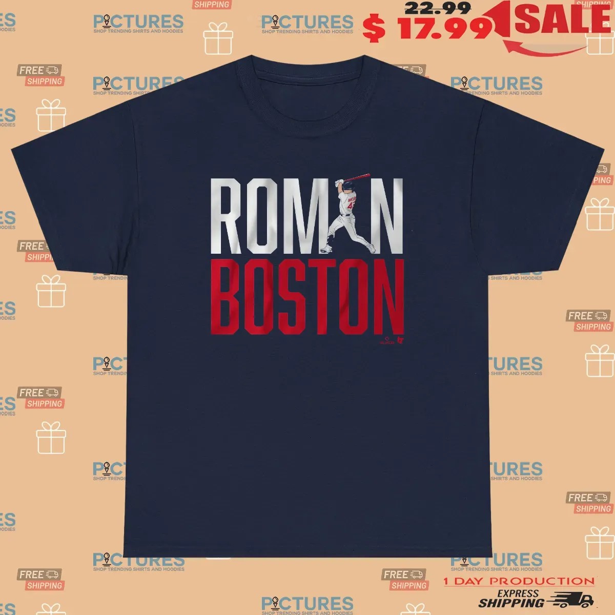 Boston Red Sox Roman Anthony City Star T Shirt