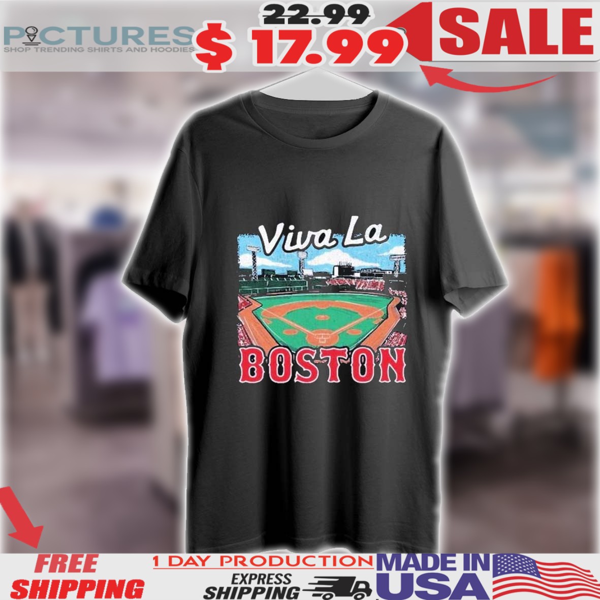 Boston Red Sox Viva La Shirt