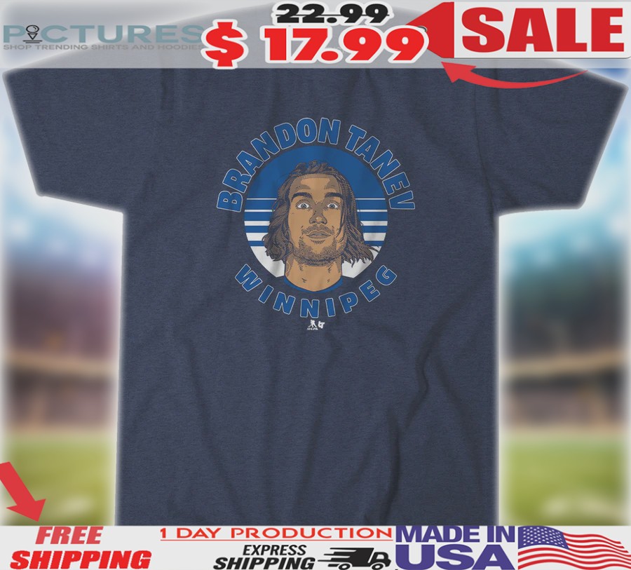 Brandon Tanev Winnipeg Jets Headshot Shirt 1 Brandon Tanev Winnipeg Jets Headshot Shirt