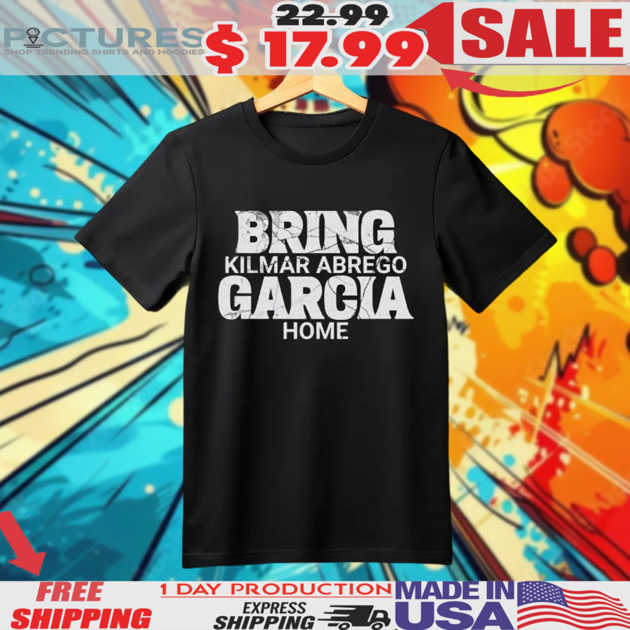 Bring Kilmar Abrego Garcia Home Shirt
