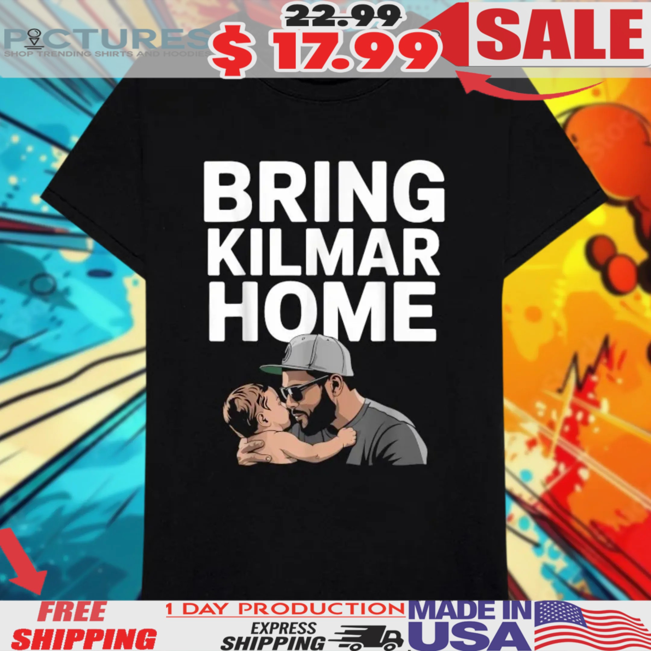 Bring Kilmar Home Kilmar Abrego Garcia Free Abrego Shirt