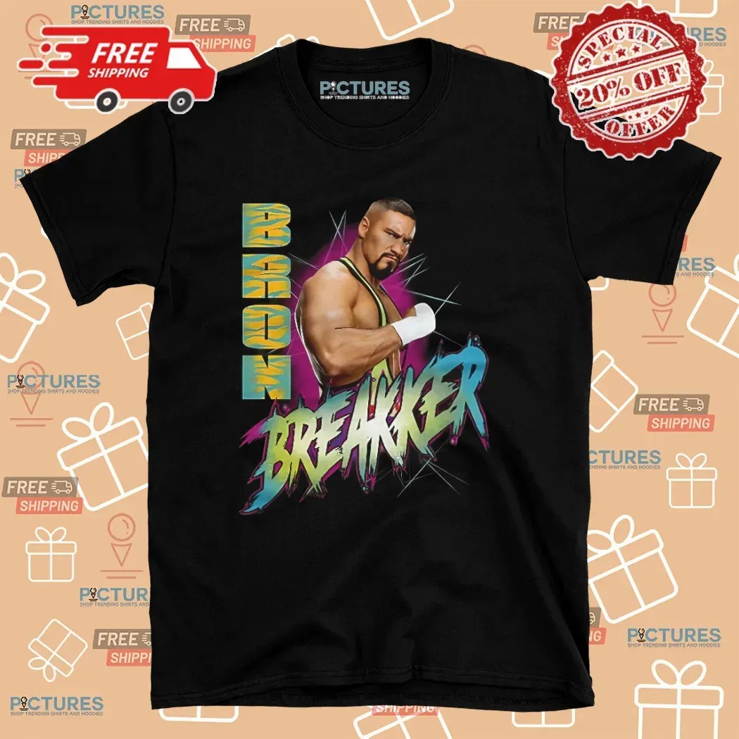 Bron Breakker Grunge WWE Retro Poster T Shirt