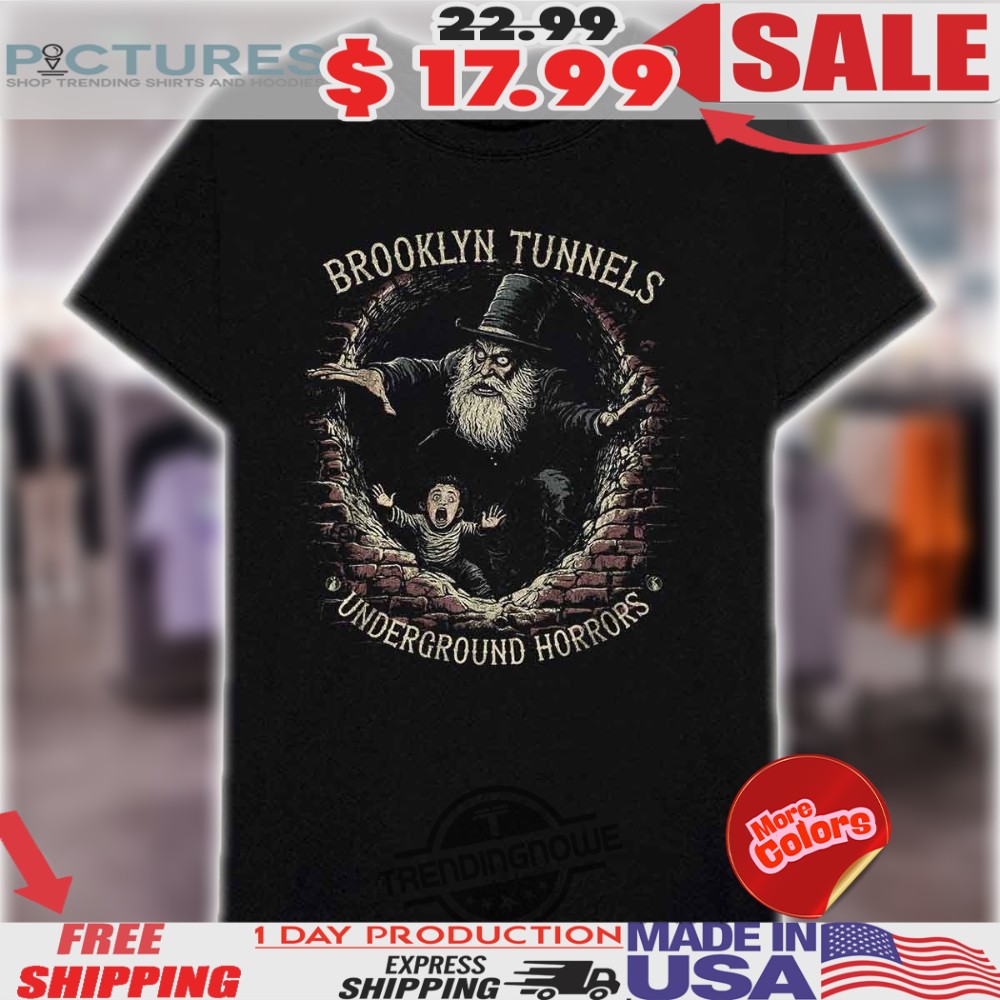 Brooklyn Tunnels Underground Horrors Mysterious Wizard Shirt
