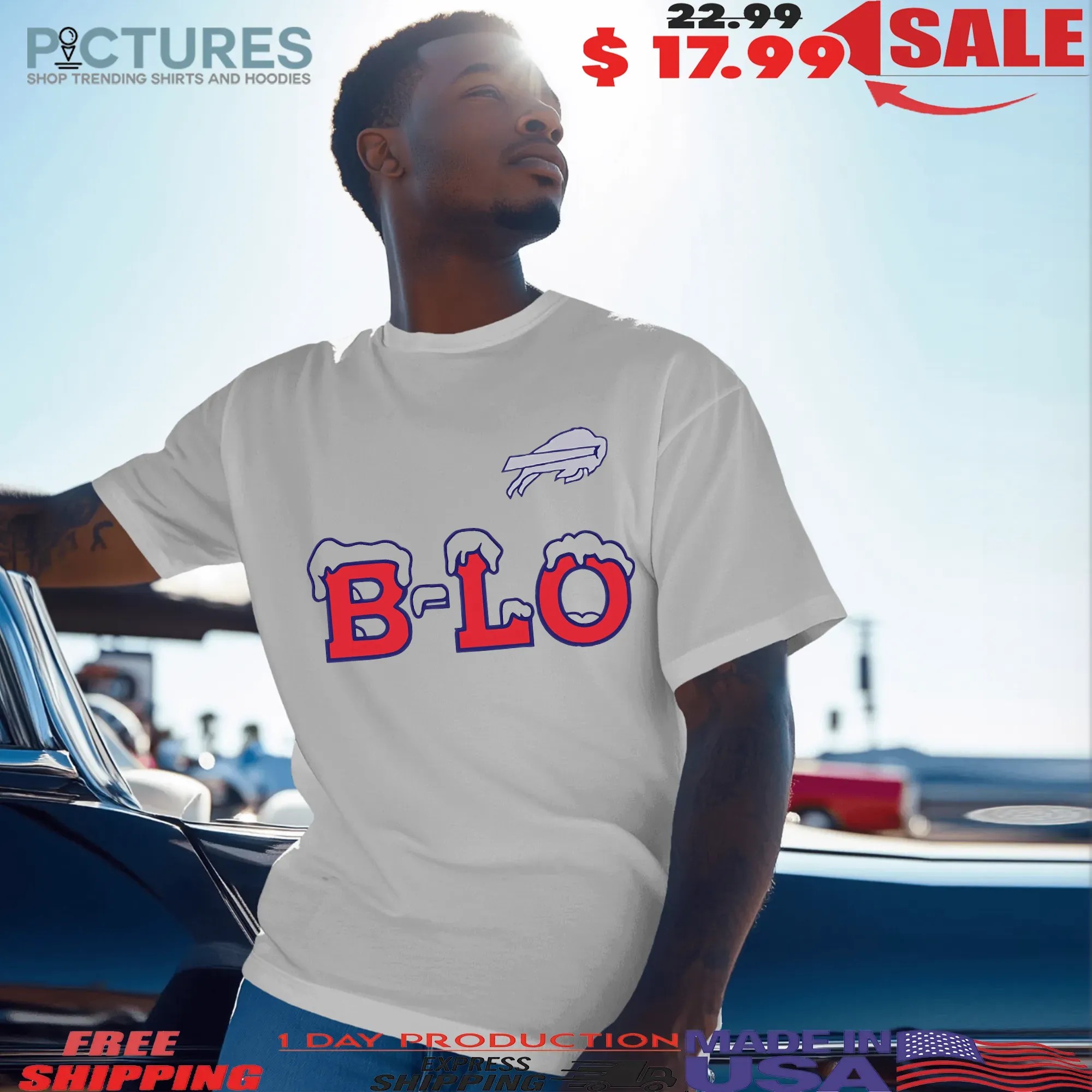 Buffalo Bills B-LO Snow T Shirt