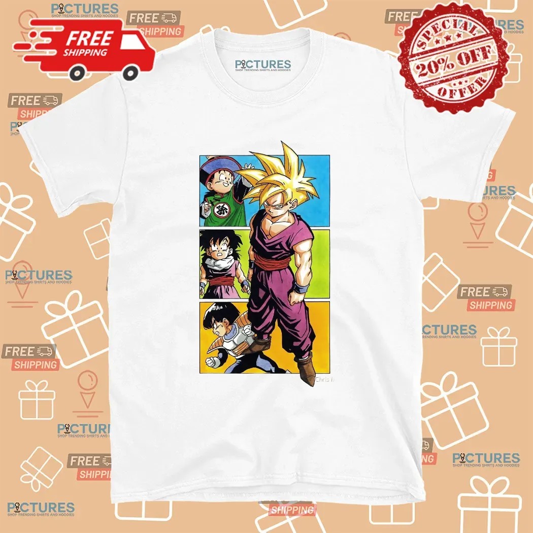 Camiseta Gohan Super Saiyajin Dragonballz Graphic T Shirt