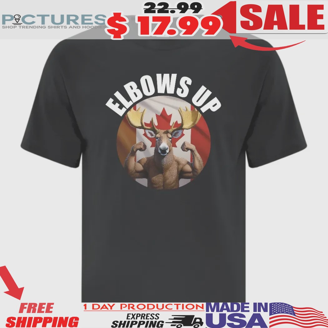 Canada Strong Elbows Up Animals Shirt