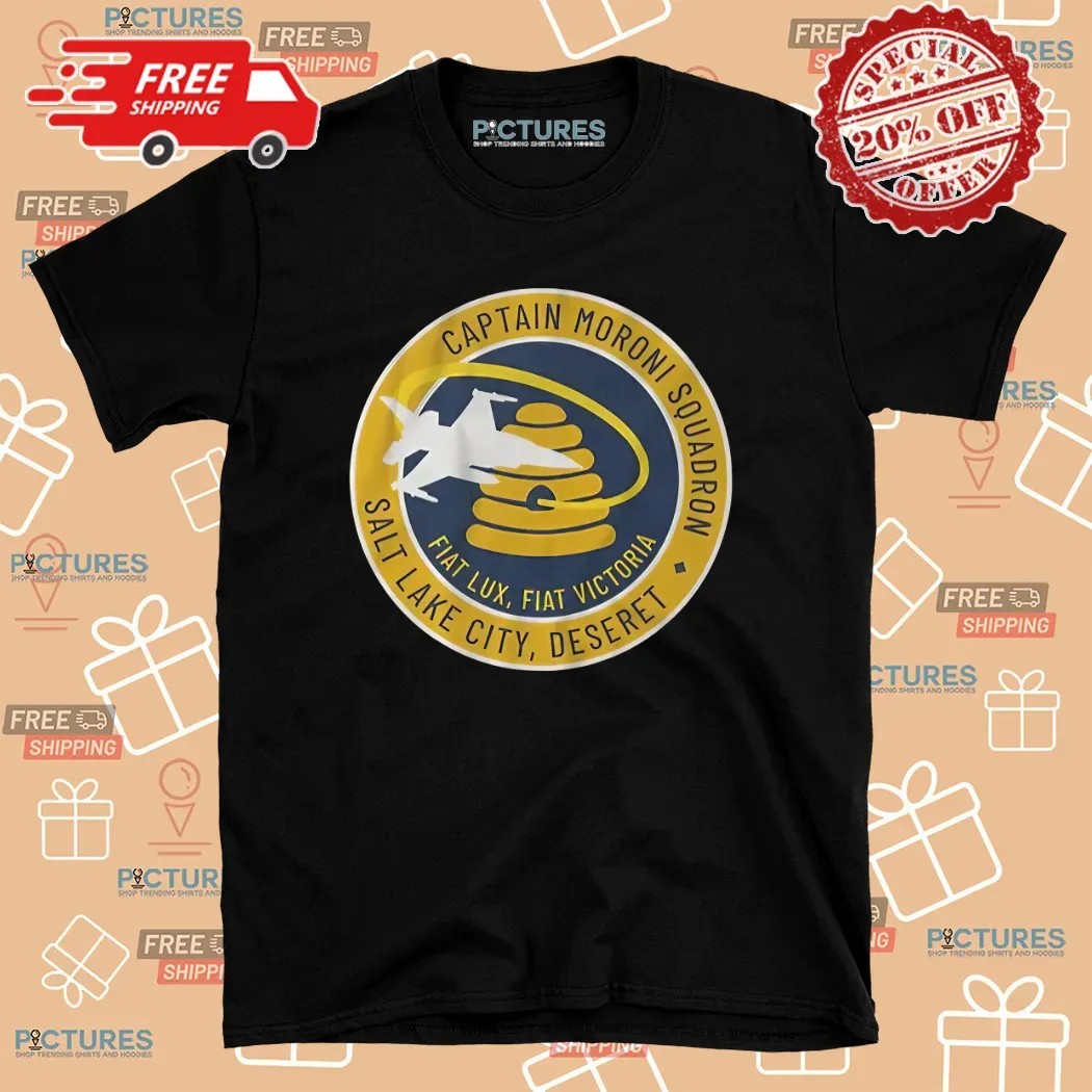 Captain Moroni Squadron Salt Lake City Deseret Shirt