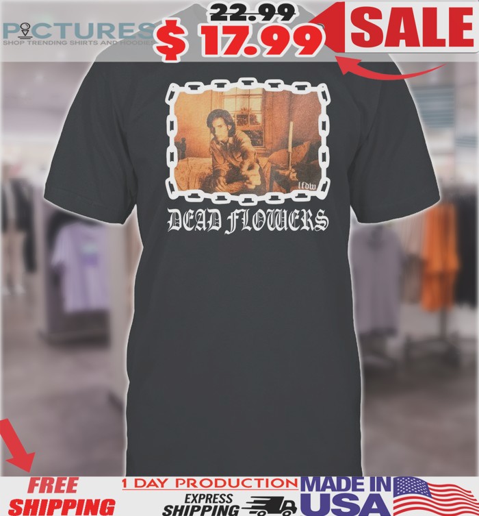 Casey Rocket Wearing Dead Flowers Shirt