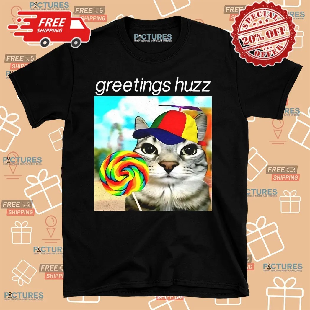 Cat Greetings Huzz Lollipop Shirt