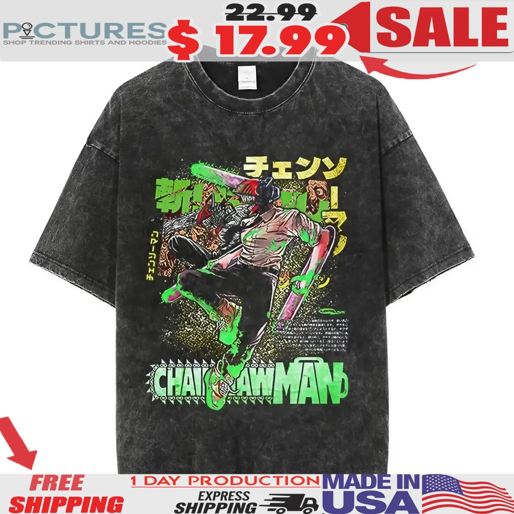 Chainsaw Man Anime Shirt
