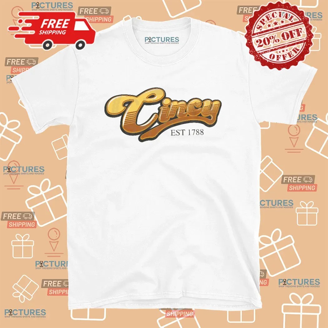 Cheers Cincy Est 1788 T Shirt