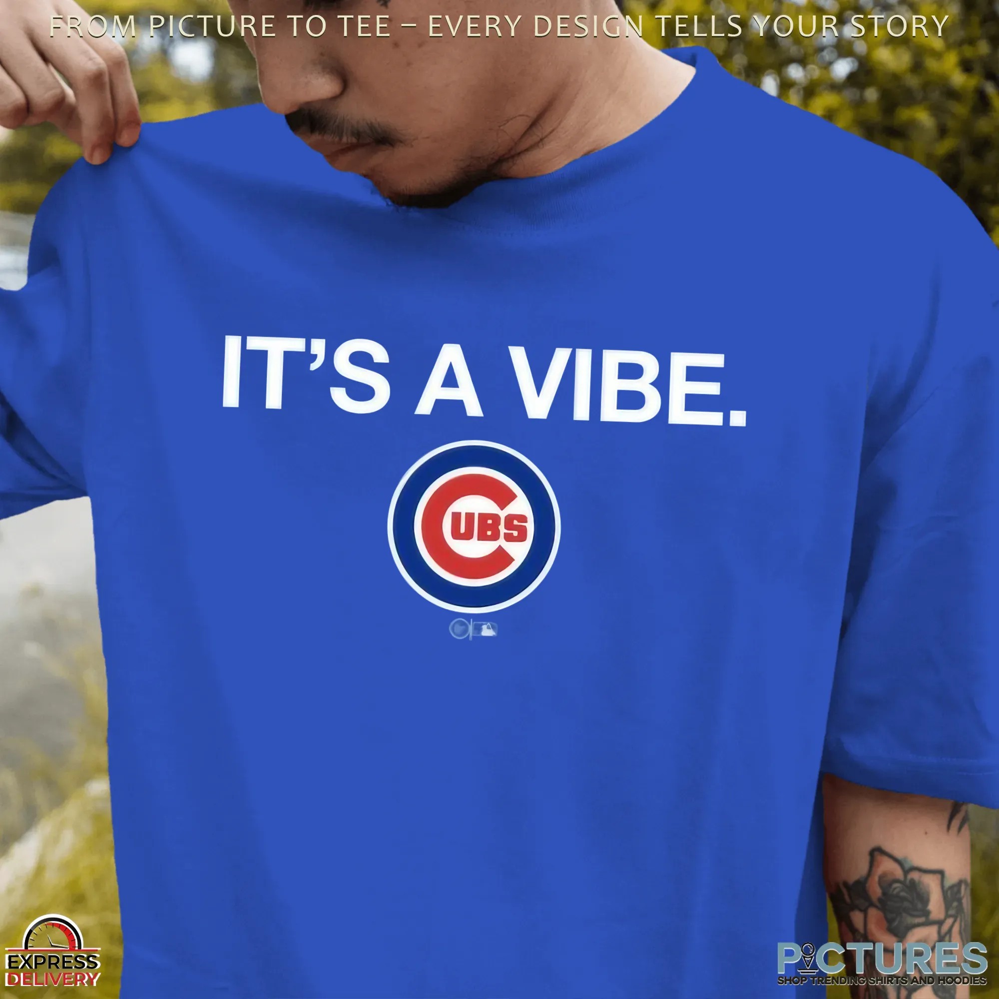 Chicago Cubs It's A Vibe Obvious T Shirt