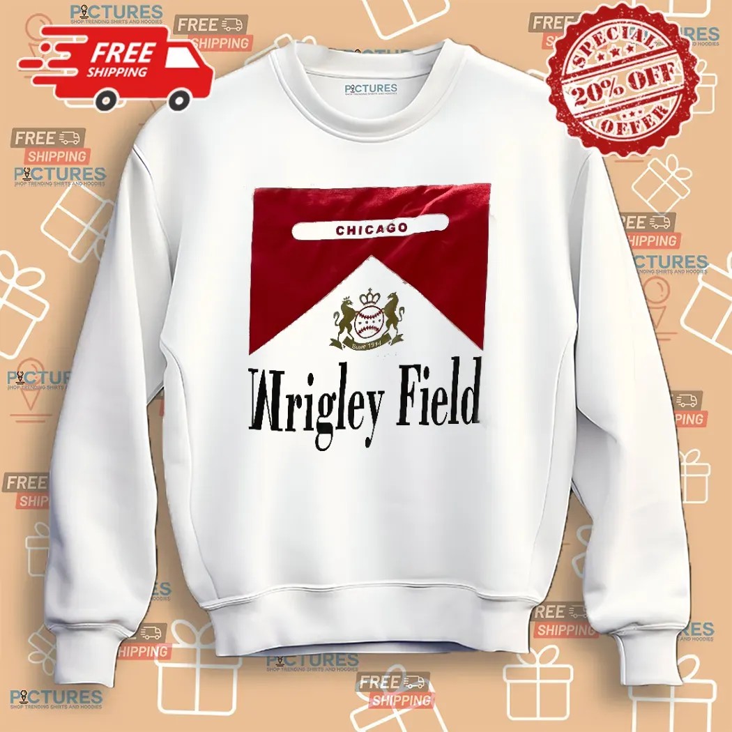 Chicago Cubs Since 1914 Wrigley Field Marlboro Shirt