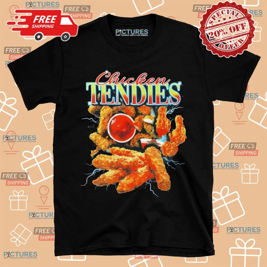 Chicken Tendies Graphic Vintage T Shirt