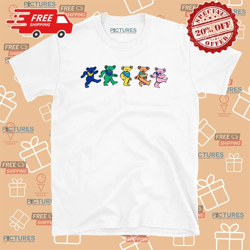 Choi Soobin Wearing Dancing Bears Grateful Dead T Shirt