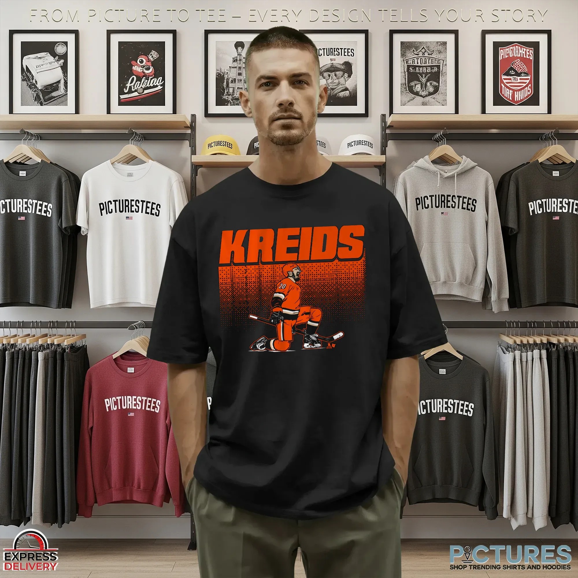 Chris Kreider Anaheim Kreids Graphic T Shirt