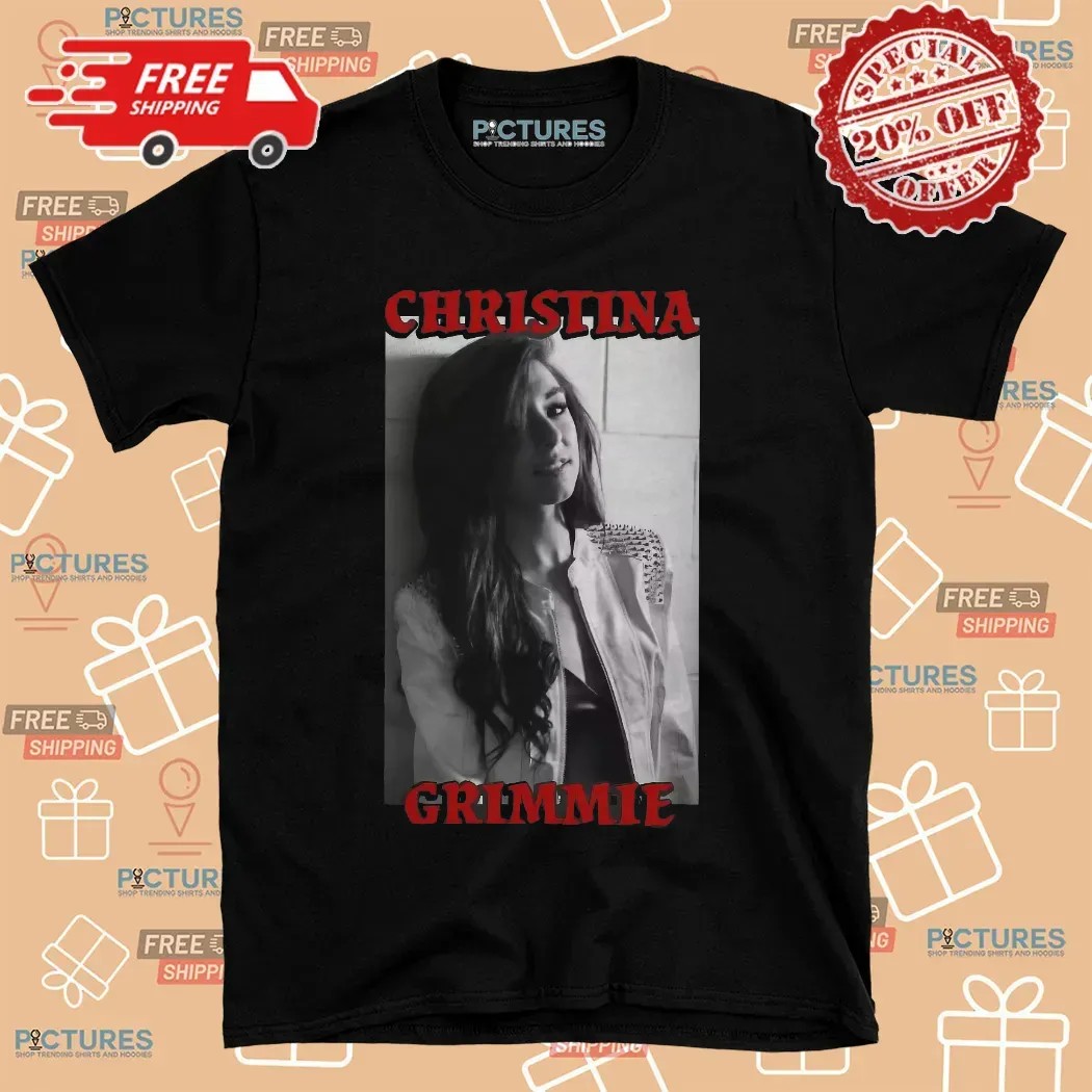 Christina Grimmie Dark Graphic Photo T Shirt