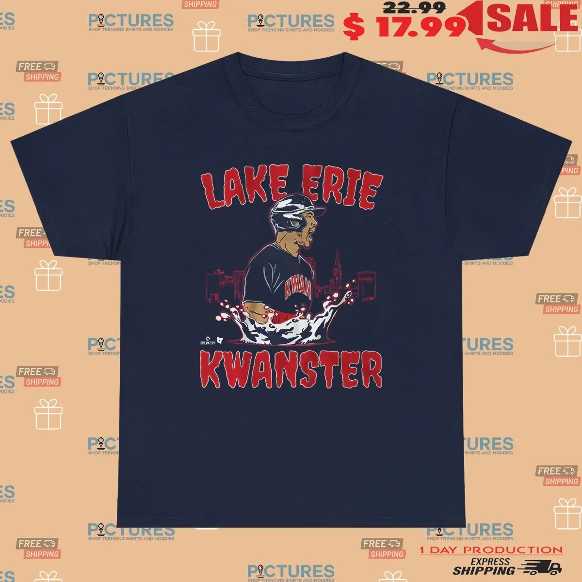 Cleveland Guardians Steven Kwan Lake Erie Kwanster T Shirt