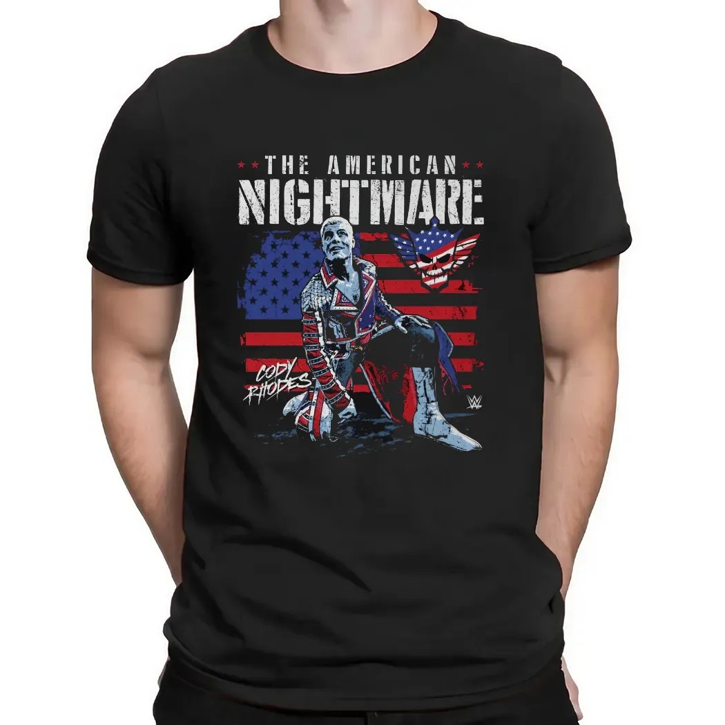 Cody Rhodes The American Nightmare Flag T Shirt