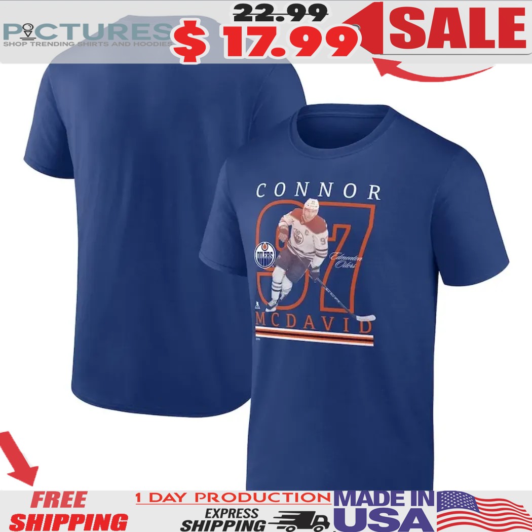 Connor McDavid 97 Edmonton Oilers Fanatics Player Shirt