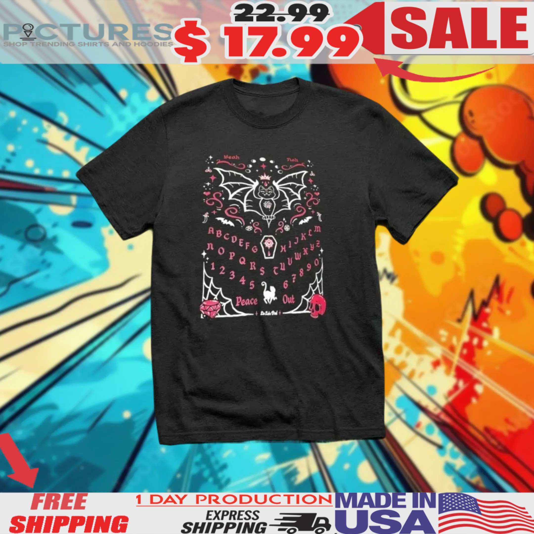 Creepy Cute Ouija Board Shirt