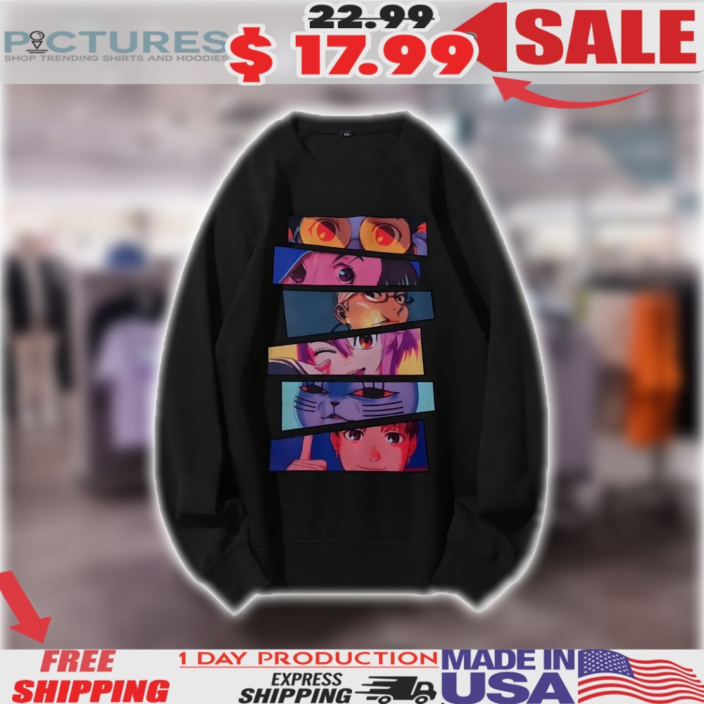 Dandadan Characters Eyes Anime Shirt