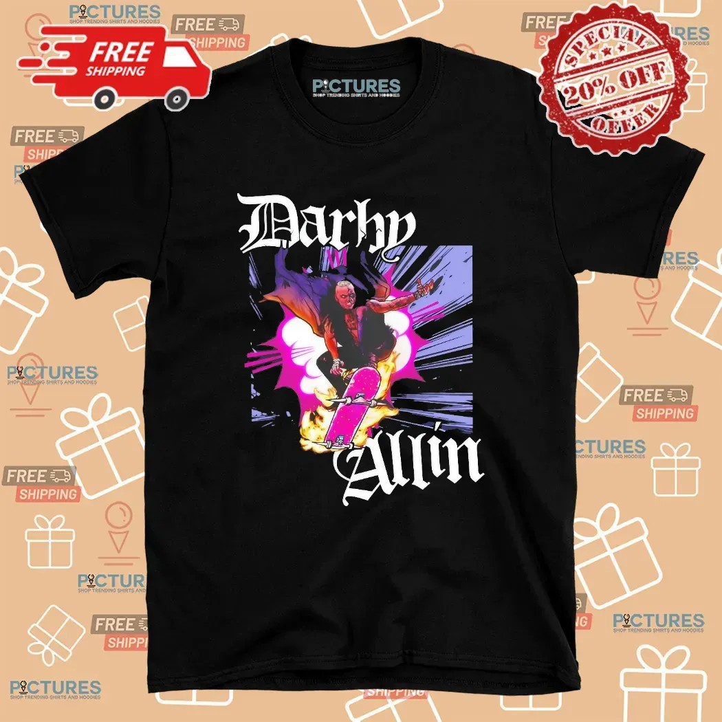 Darby Allin Wrestler Graphic Series T Shirt