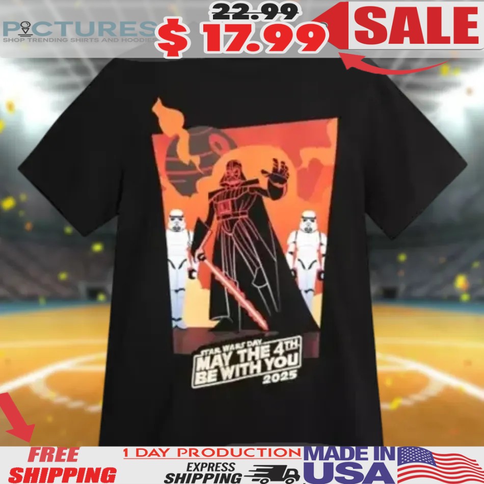 Darth Vader Star Wars Day 2025 May the 4th Be with You Shirt