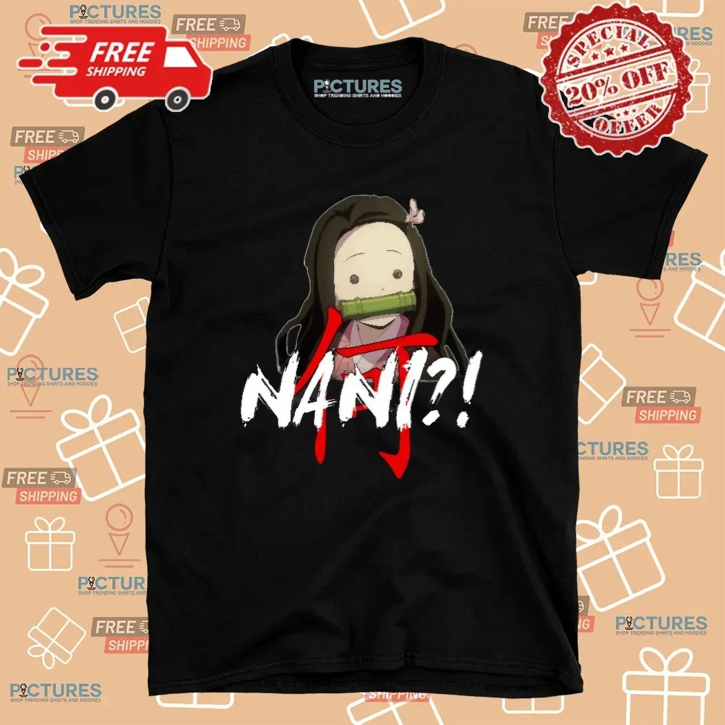 Demon Slayer Nezuko Nani Kimetsu No Yaiba Character Meme T Shirt 7 Demon Slayer Nezuko Nani Kimetsu No Yaiba Character Meme T Shirt
