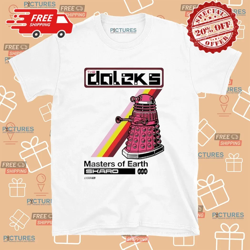 Doctor Who The Daleks Masters Of Earth Skaro Graphic T Shirt