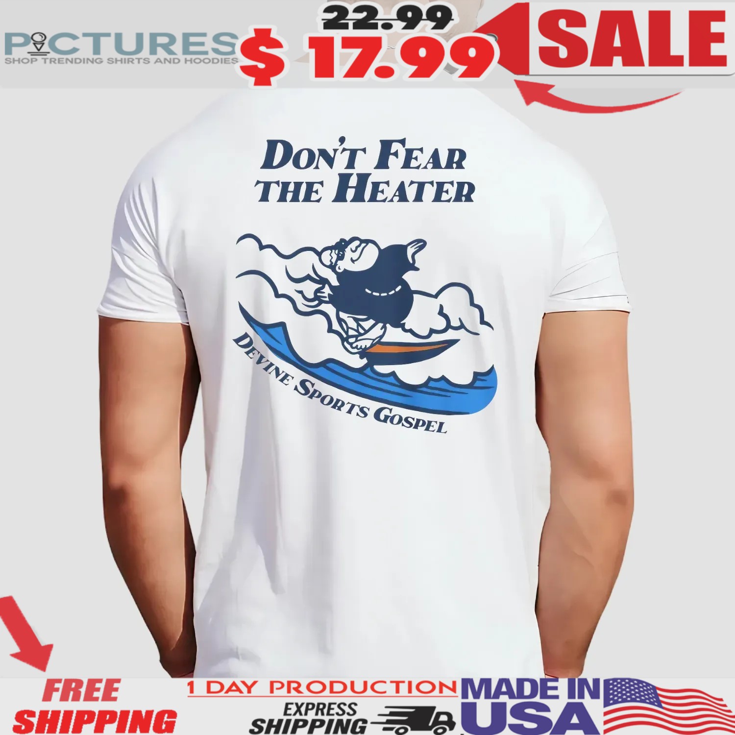 Don't Fear The Heather Devine Sports Gospel Shirt