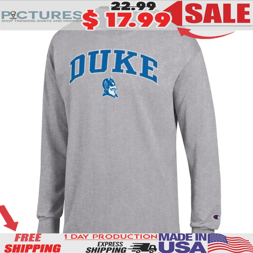 Duke Blue Devils Champion Arch Over Logo Shirt