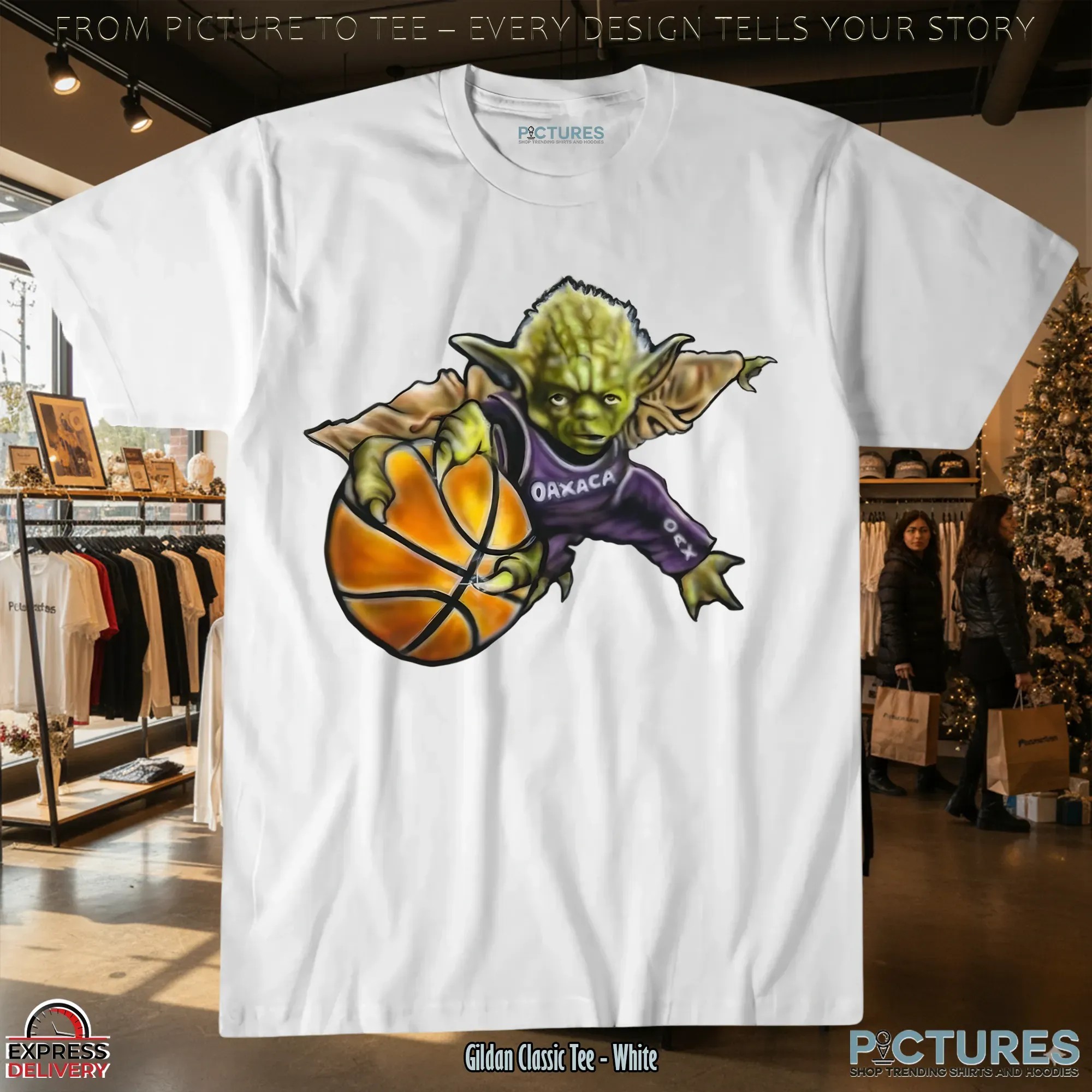 Dunk Yoda Basketball T Shirt