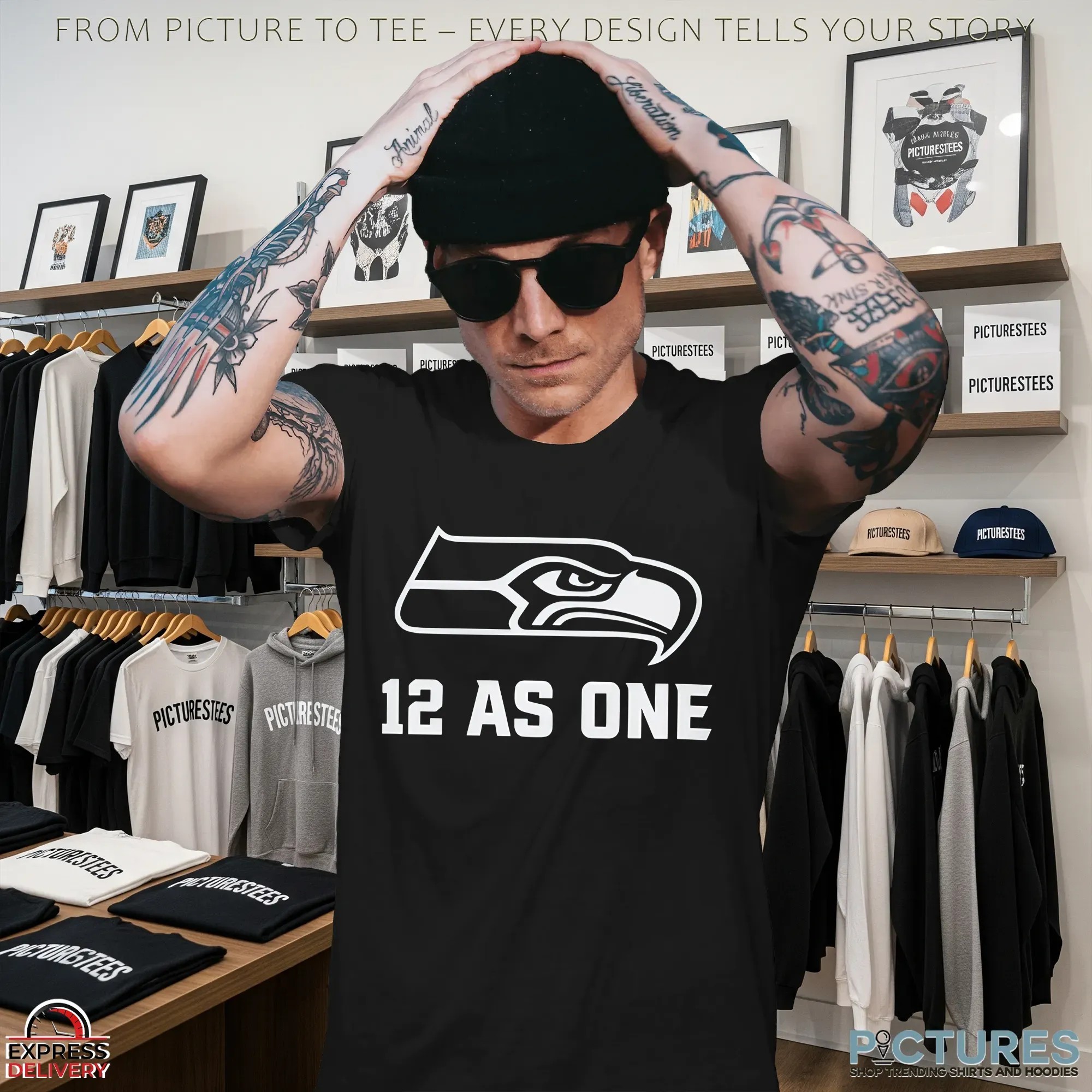Eagles 12 As One T Shirt