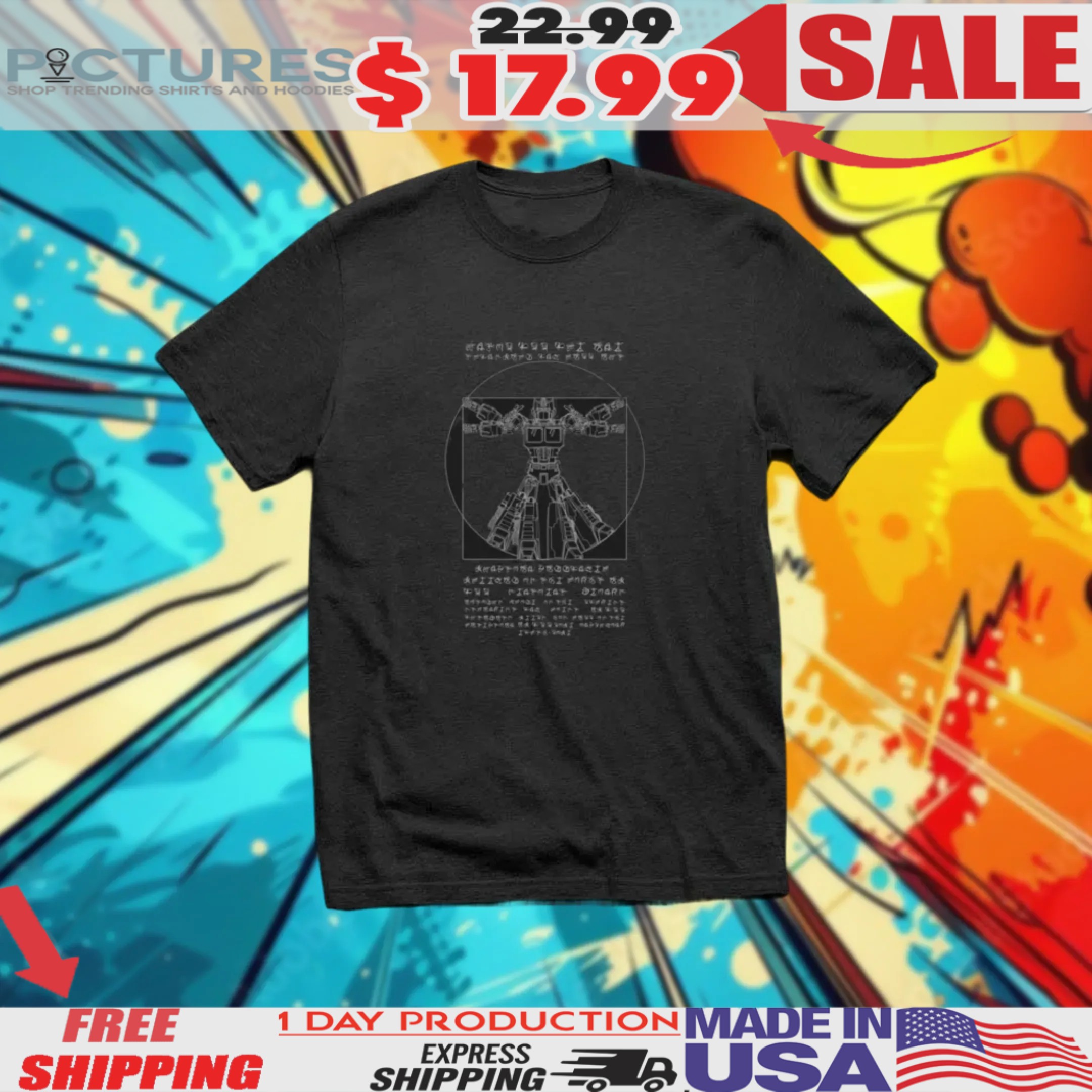 Elon Musk Wearing Vitruvian Prime Inverted Shirt 1 Elon Musk Wearing Vitruvian Prime Inverted Shirt