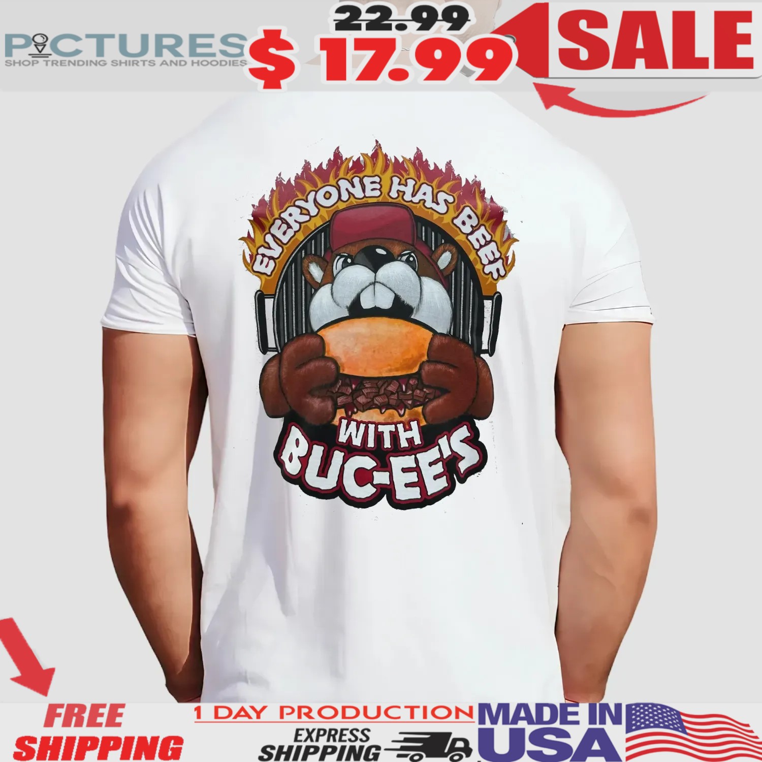 Everyone has beef with Buc-ee’s T Shirt