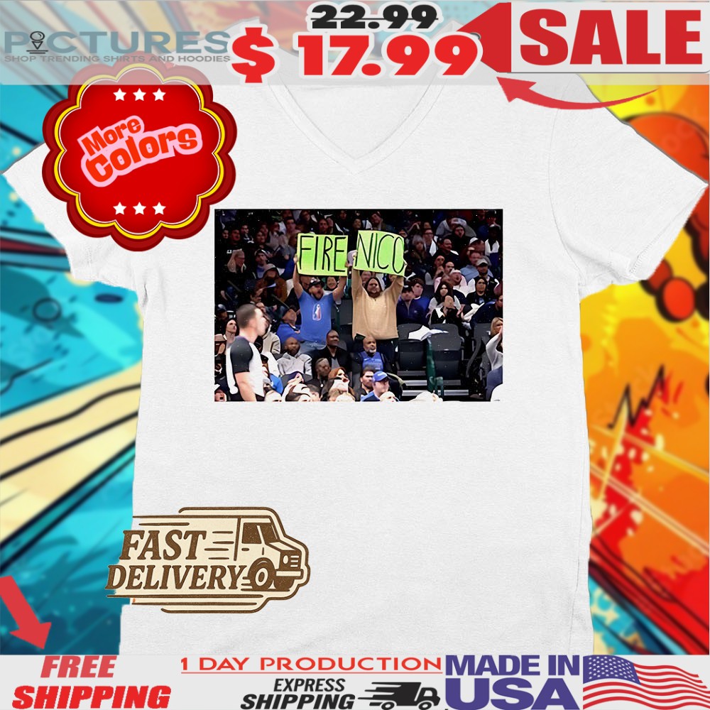 Fan Dallas Mavericks Fire Nico Shirt