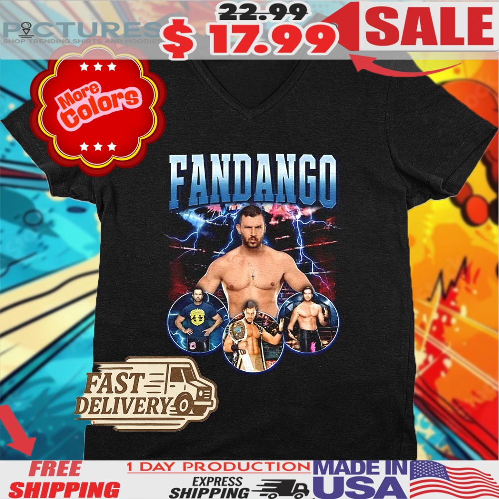 Fandango WWE Lightning Vintage Bootleg Shirt