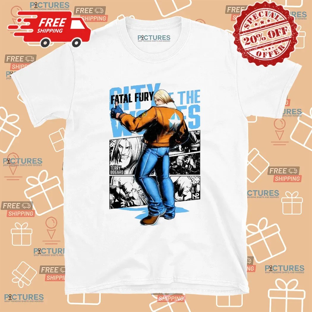 Fatal Fury City Of The Wolves T Shirt