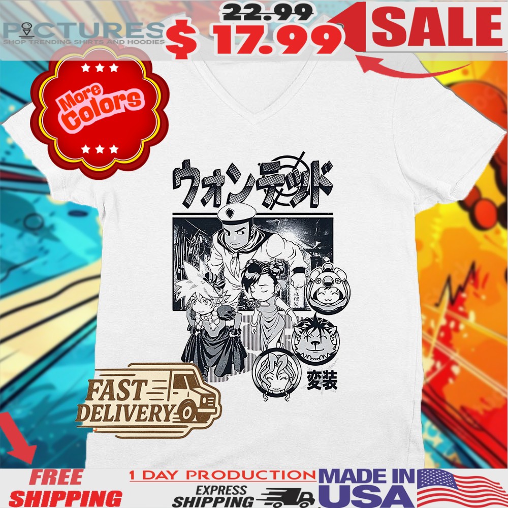 Final Fantasy Wanted Fashion Criminals Shirt