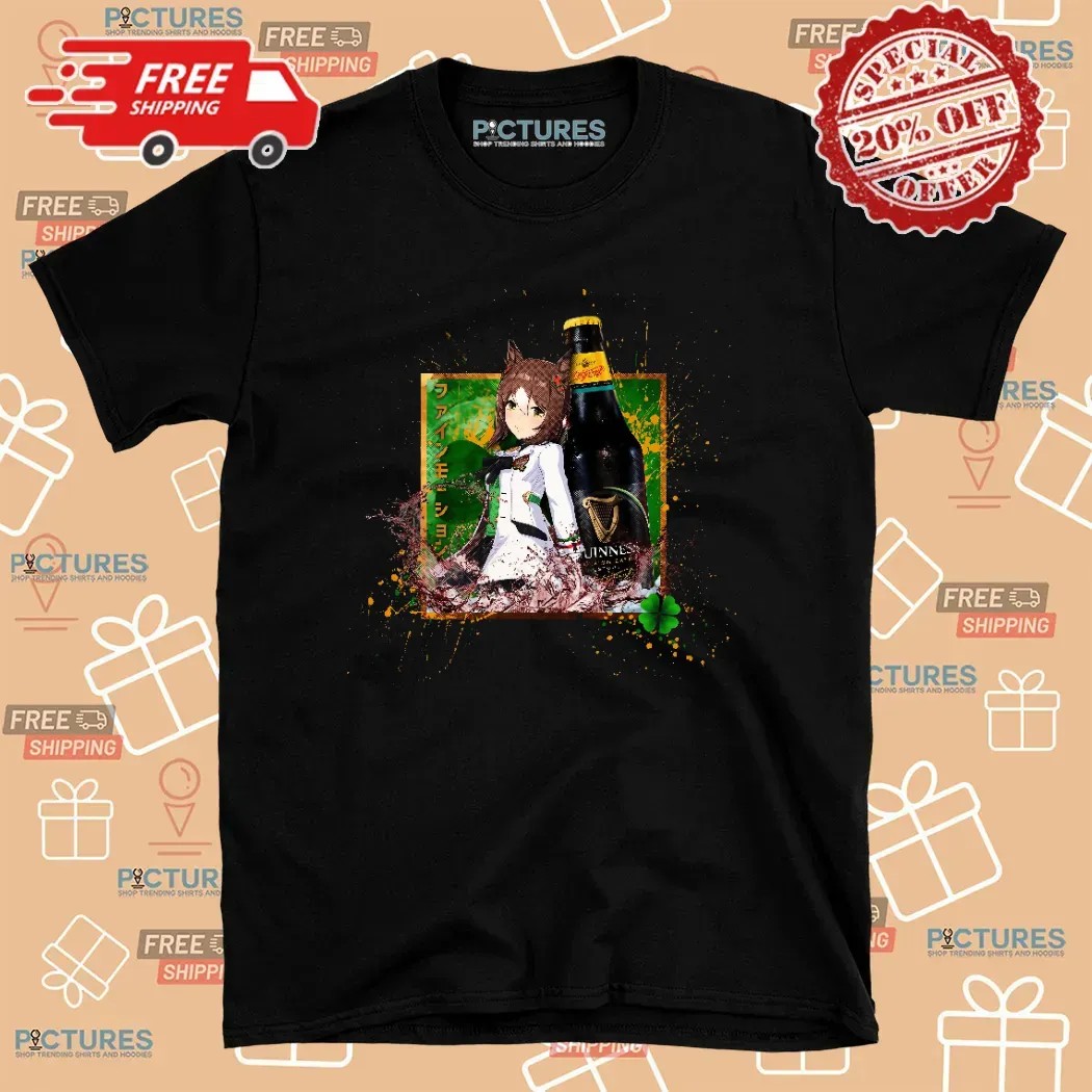 Fine Motion Uma Musume Pretty Derby Guinness Foreign Extra Stout Anime T Shirt 7 Fine Motion Uma Musume Pretty Derby Guinness Foreign Extra Stout Anime T Shirt