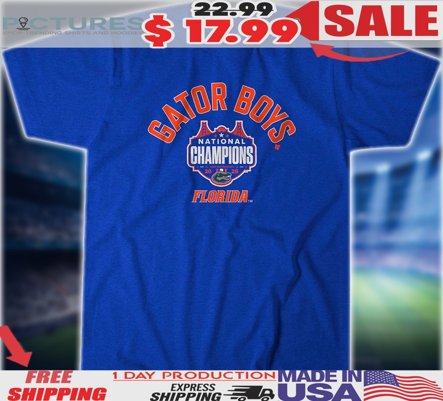 Florida Basketball Gator Boys National Champions 2025 Shirt