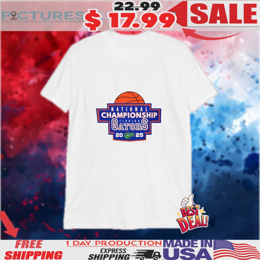 Florida Basketball National Championship Gators 2025 Shirt