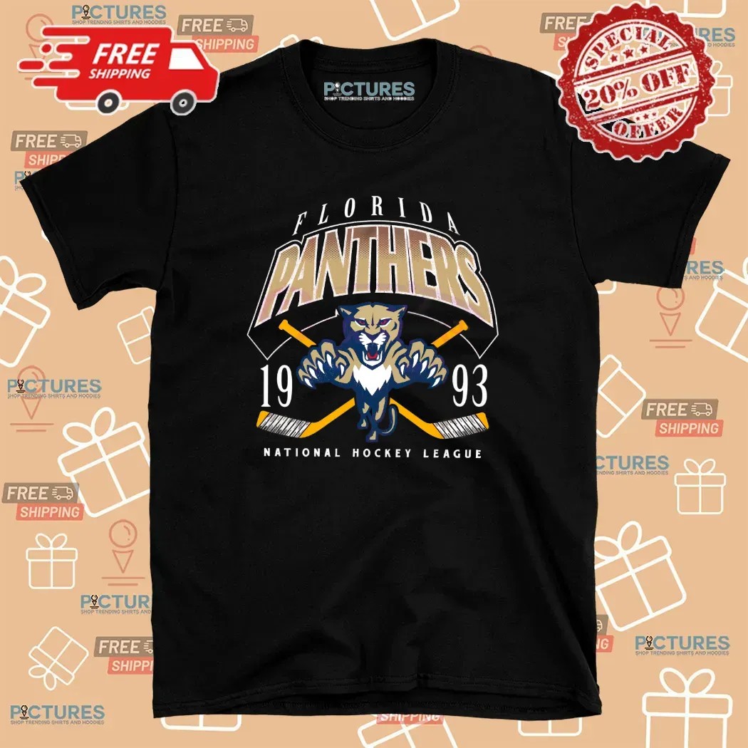 Florida Panthers Hockey Locker Room Retro 1993 T Shirt
