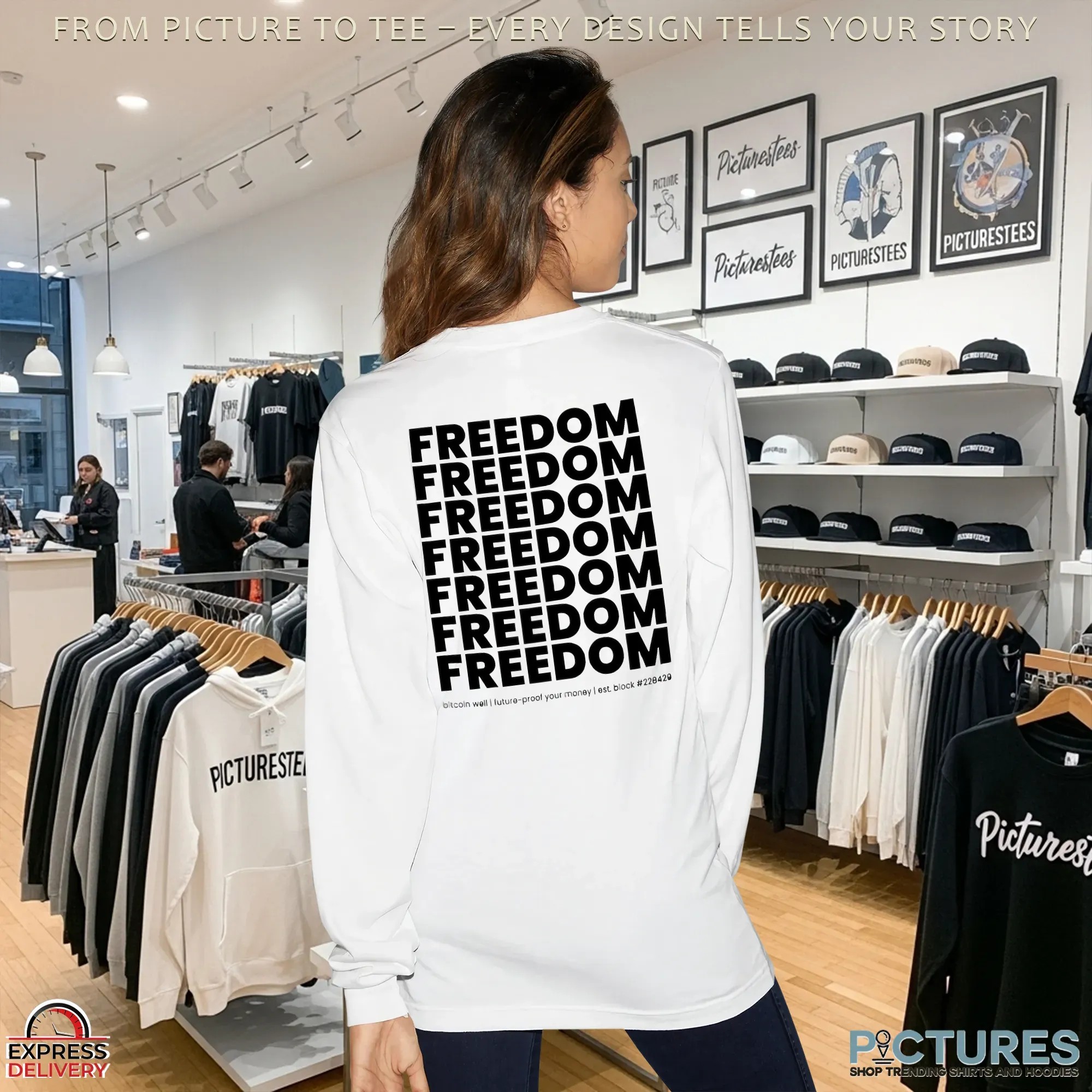 Freedom Bitcoin Well Future Proof Your Money T Shirt
