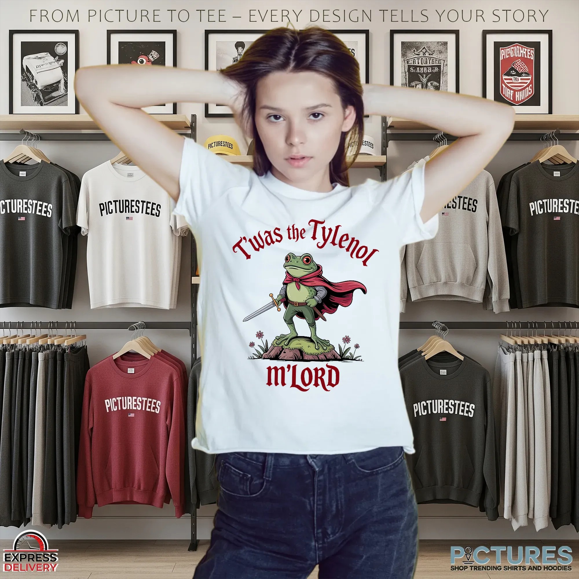 Frog T'was The Tylenol M'lord Meme T Shirt 9 Frog T'was The Tylenol M'lord Meme T Shirt